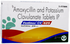 Ventimox Cv 625 Tablet 10 Ventimox Cv 625 Tablet 10